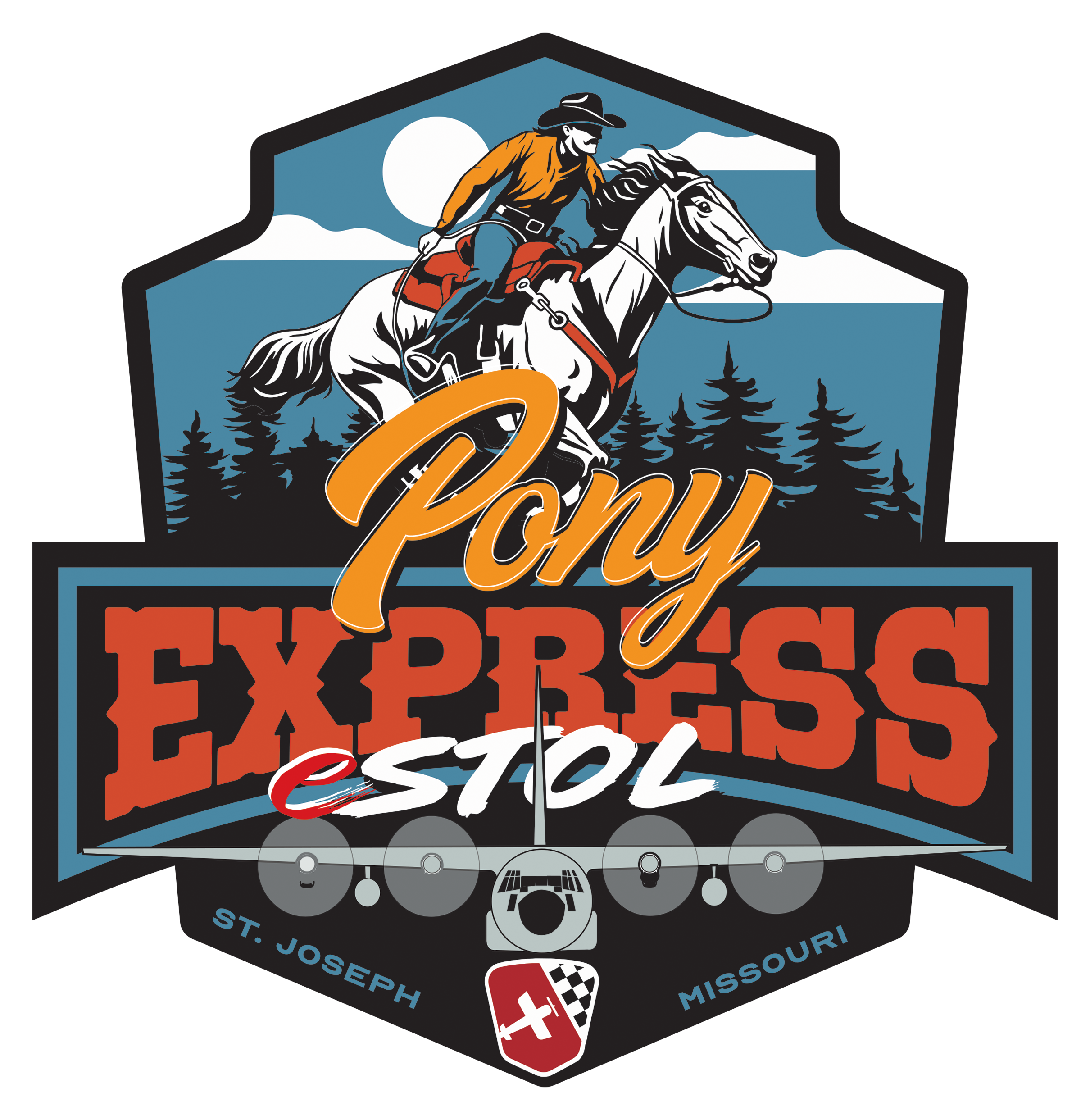 Pony Express eSTOL 2026 logo